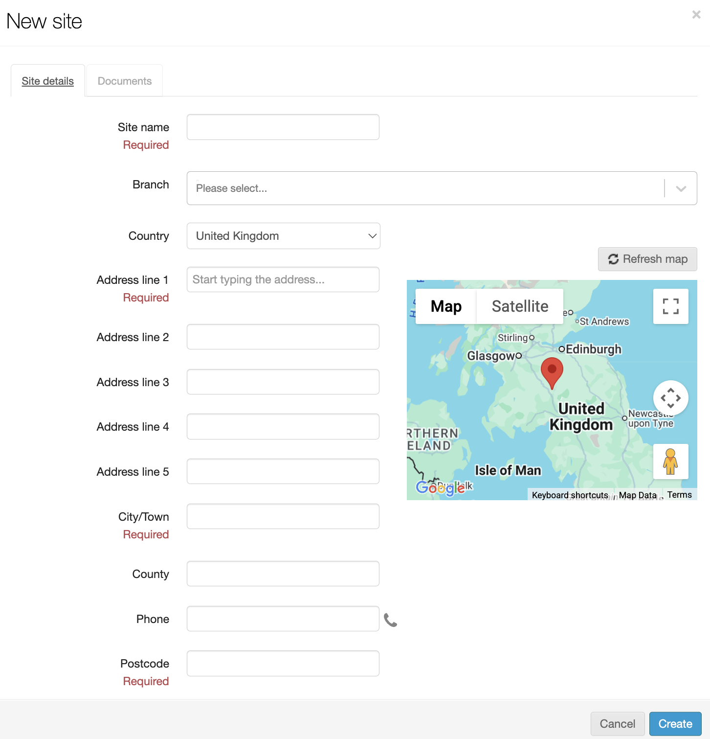 adding sites agency view 3