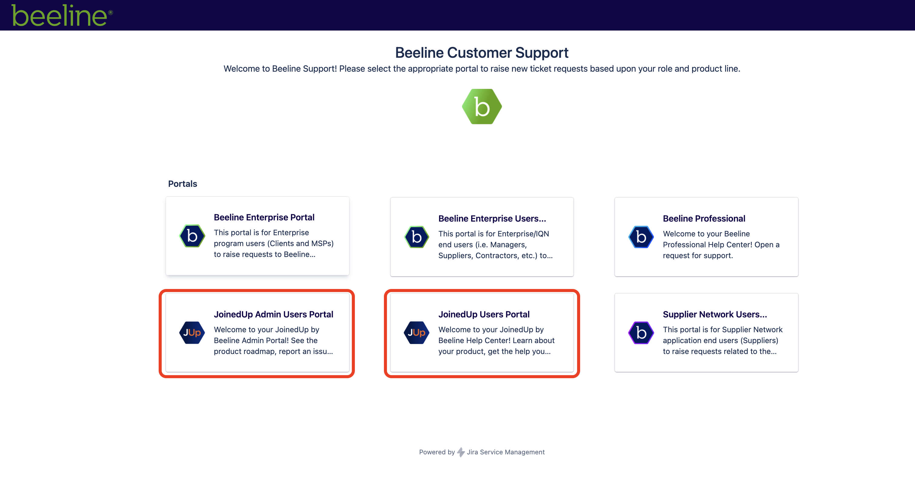 admin service desk portal and requests 1