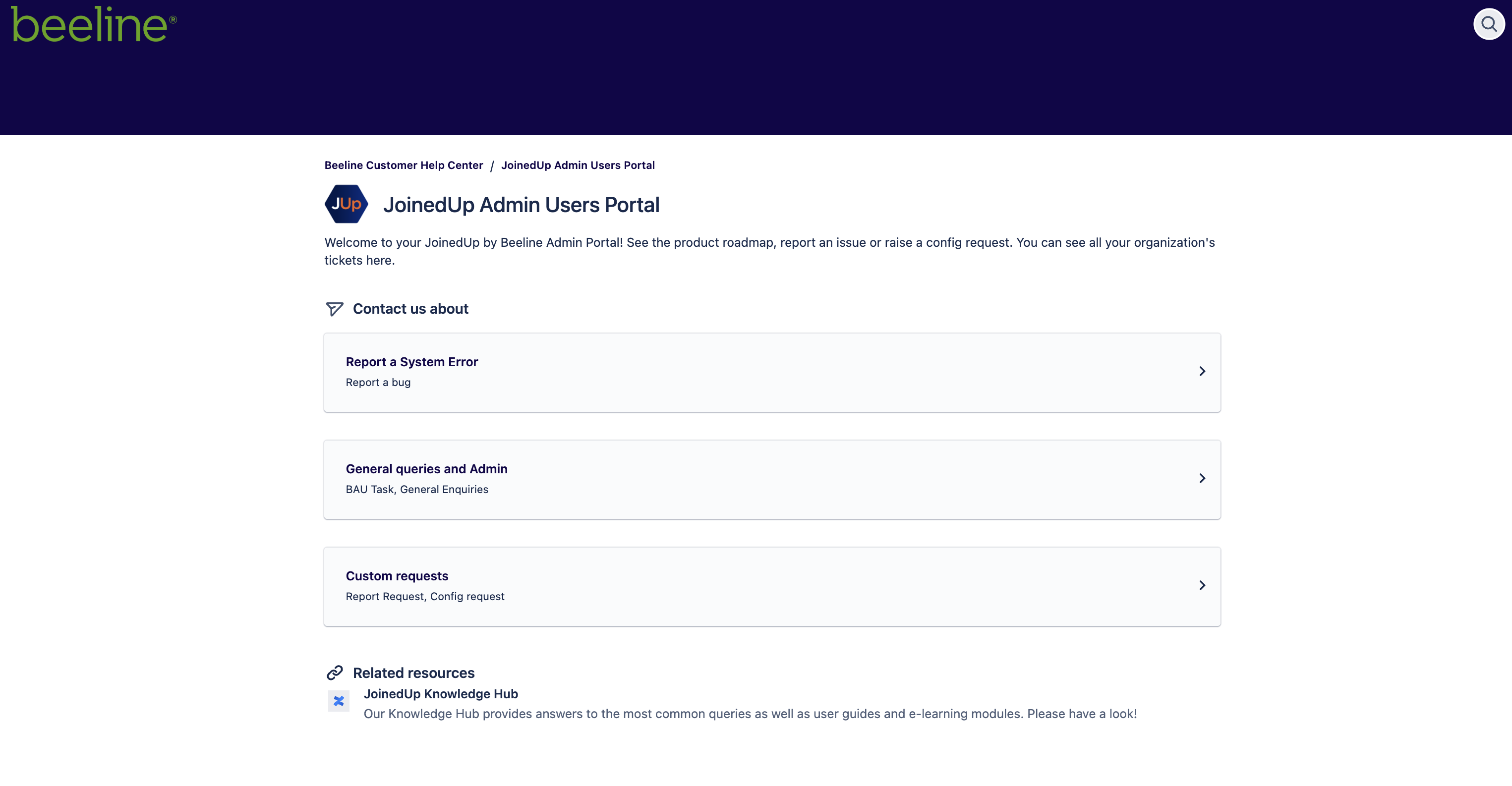 admin service desk portal and requests 2