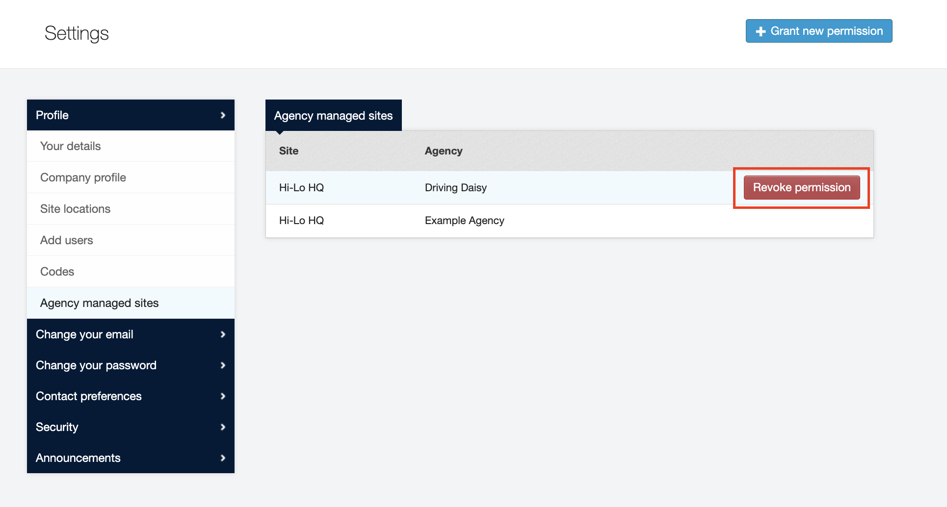 allowing restricting access to sites 5