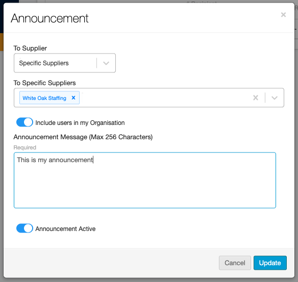 announcements 3