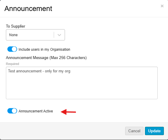 announcements 5