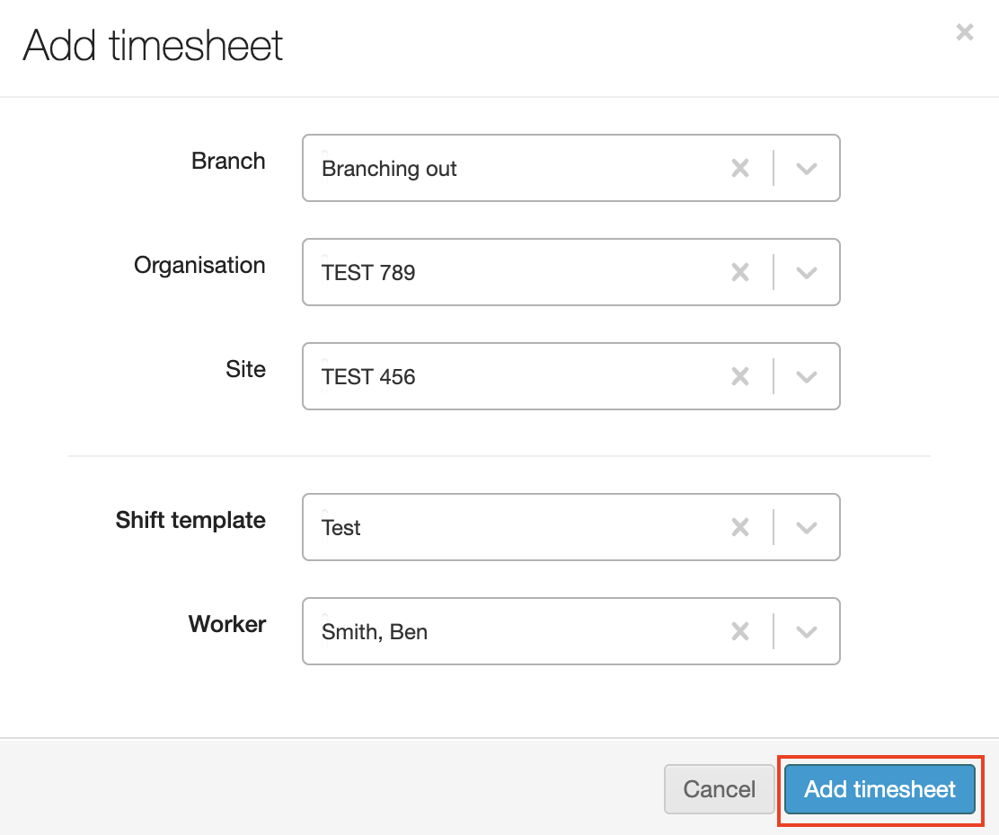 batch edit start stop times by timesheet 6