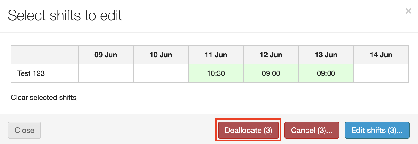 changing workers in a booking 3