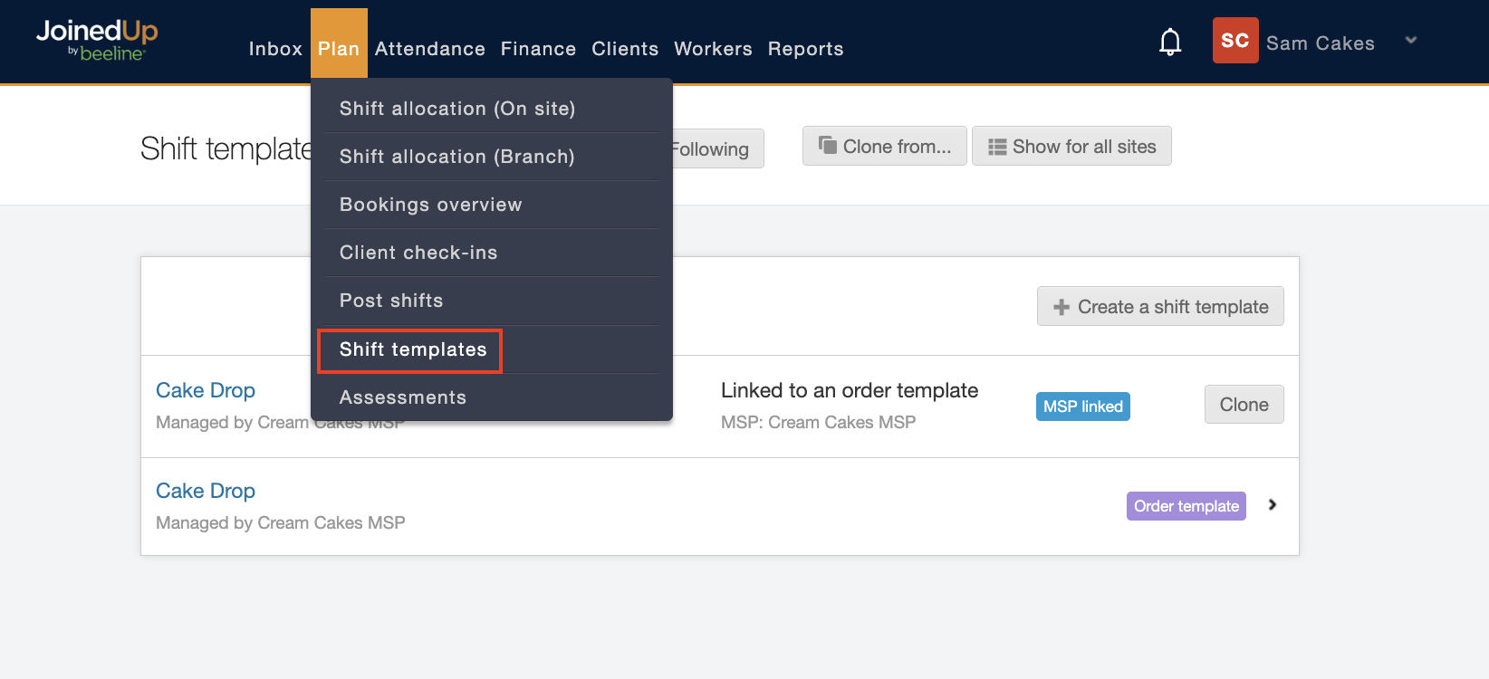 creating order templates 1