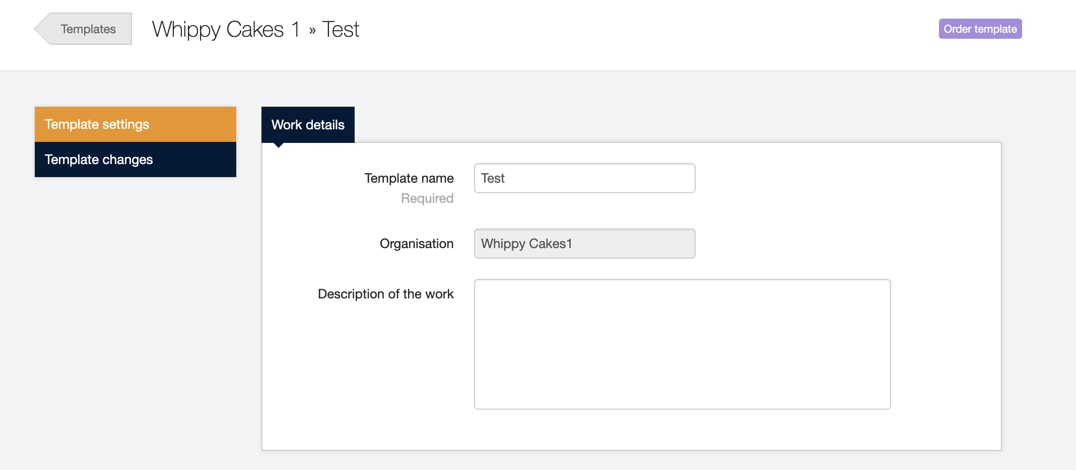 creating order templates 4