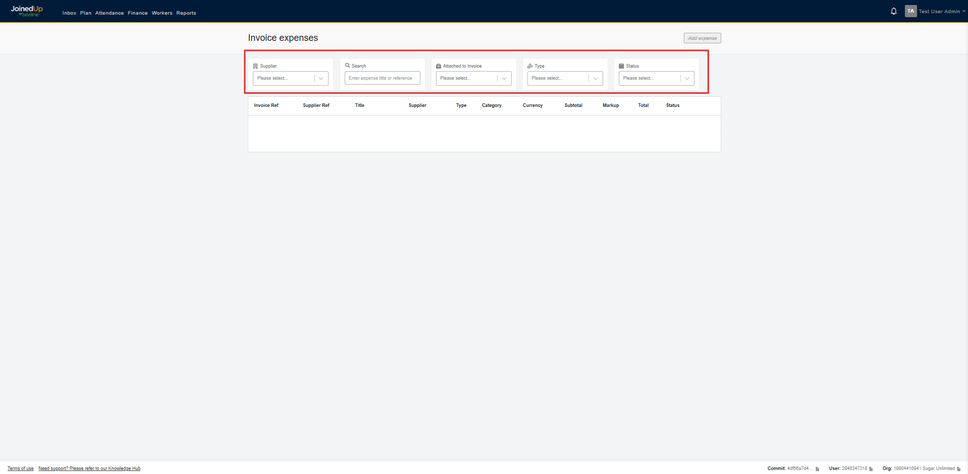 eh invoice expense 2