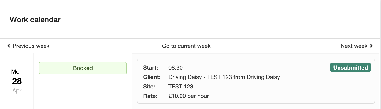 i cant enter my start stop time 2
