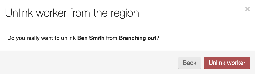 linking a worker to a branch 8