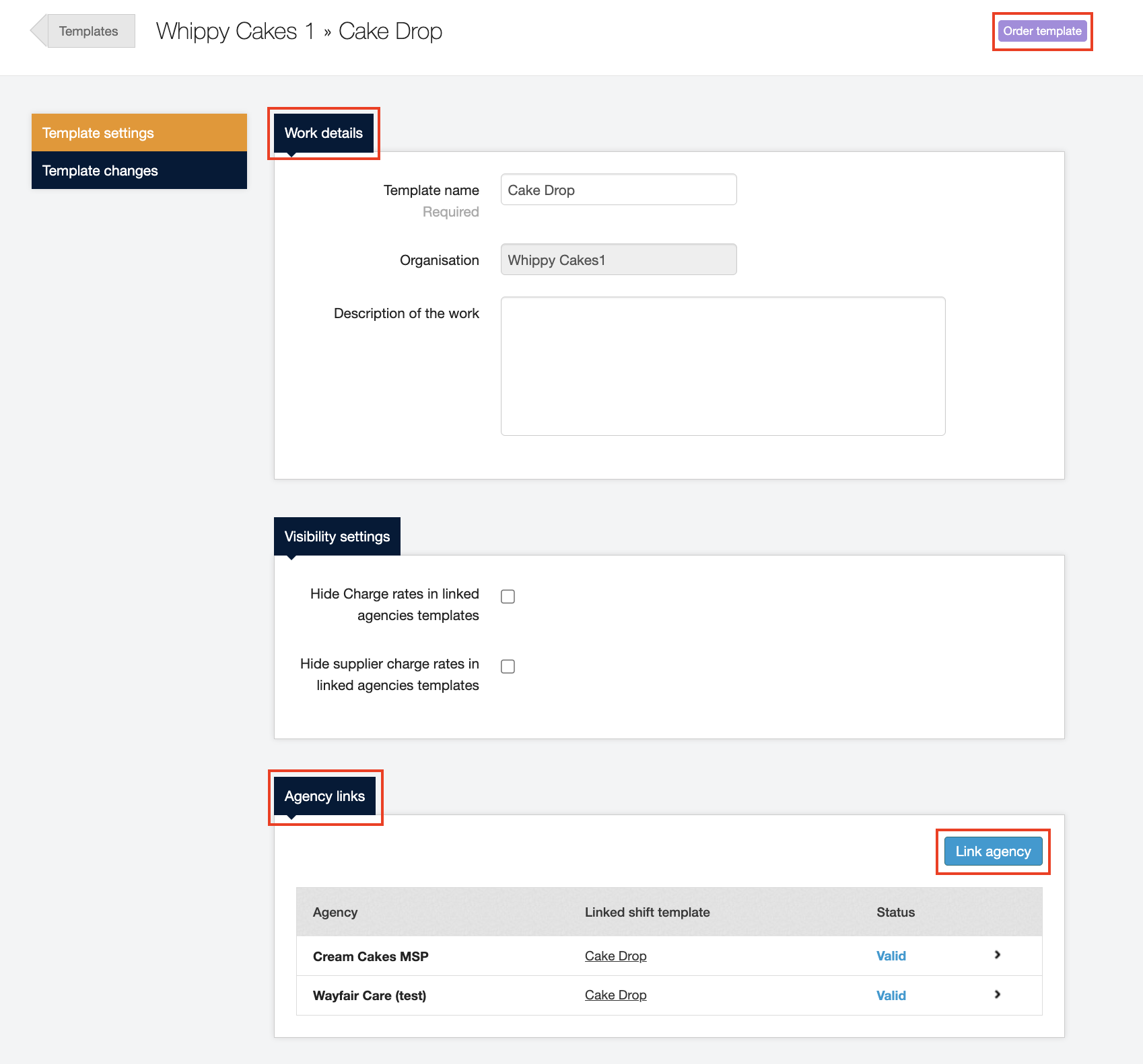 linking suppliers to order templates 2