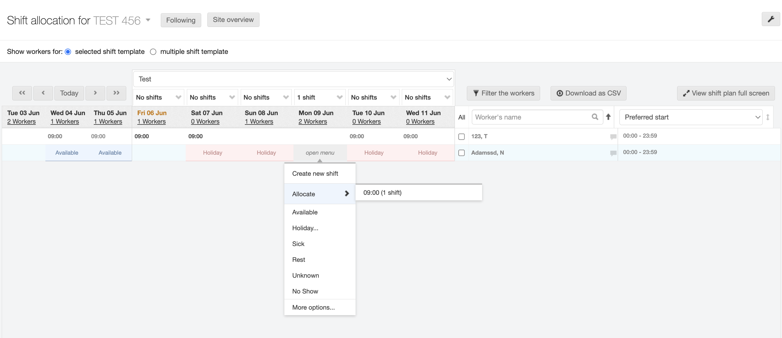 managing order requirements post shifts order types 2