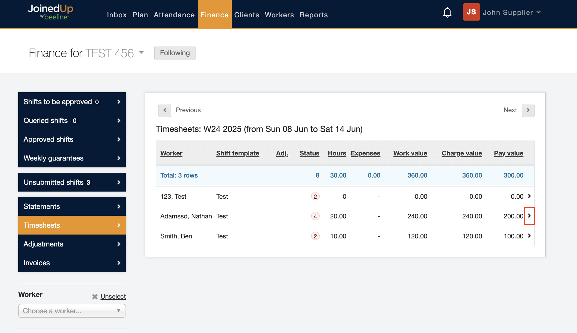 manual adjustments to timesheets 0.5