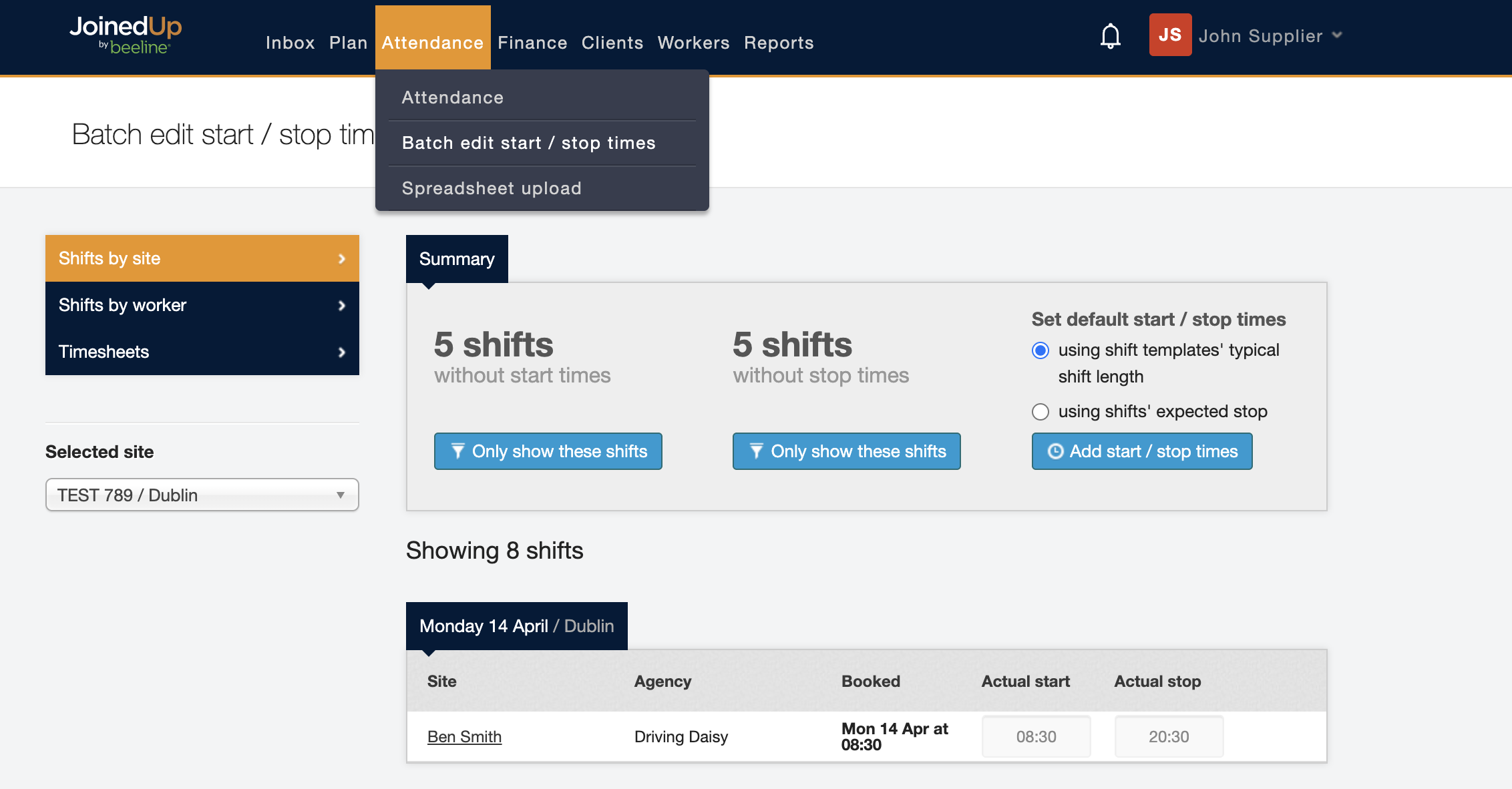 navigating the batch edit screen 1