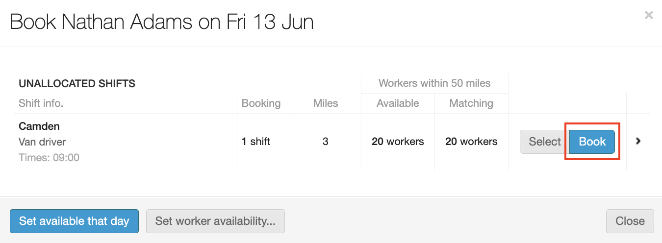 overriding shift template rates 3