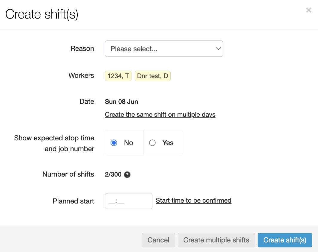 plan shifts for multiple workers 3