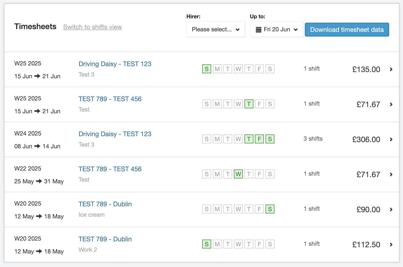 see your timesheets 1