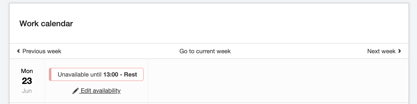 setting up your availability 4