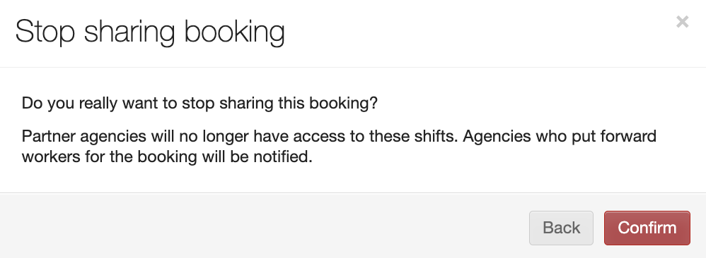 sharing shifts with a partner agency 12