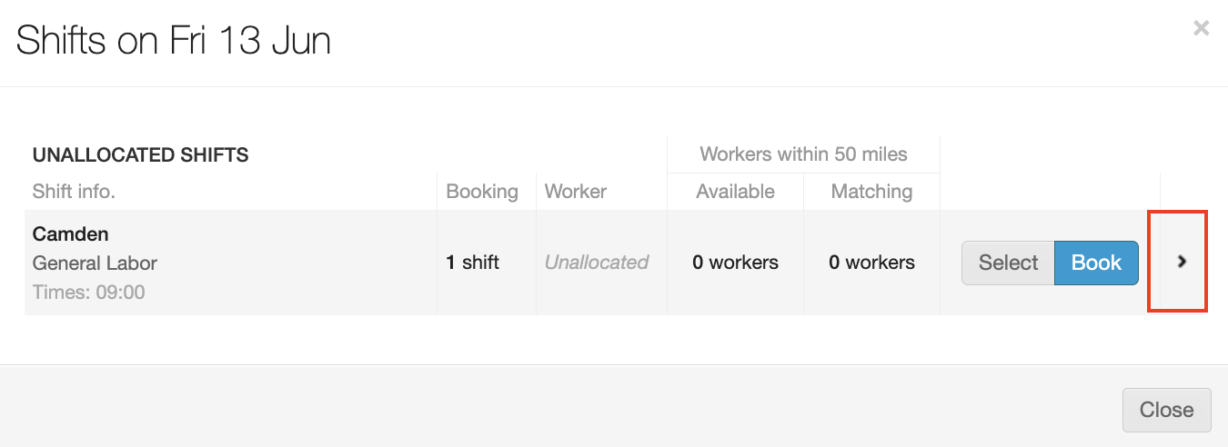 sharing shifts with a partner agency 3.5