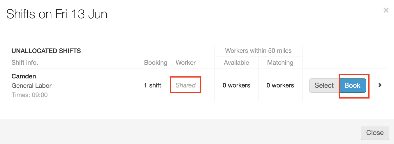 sharing shifts with a partner agency 9