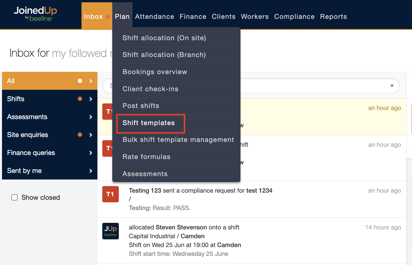 shift template an introduction 1