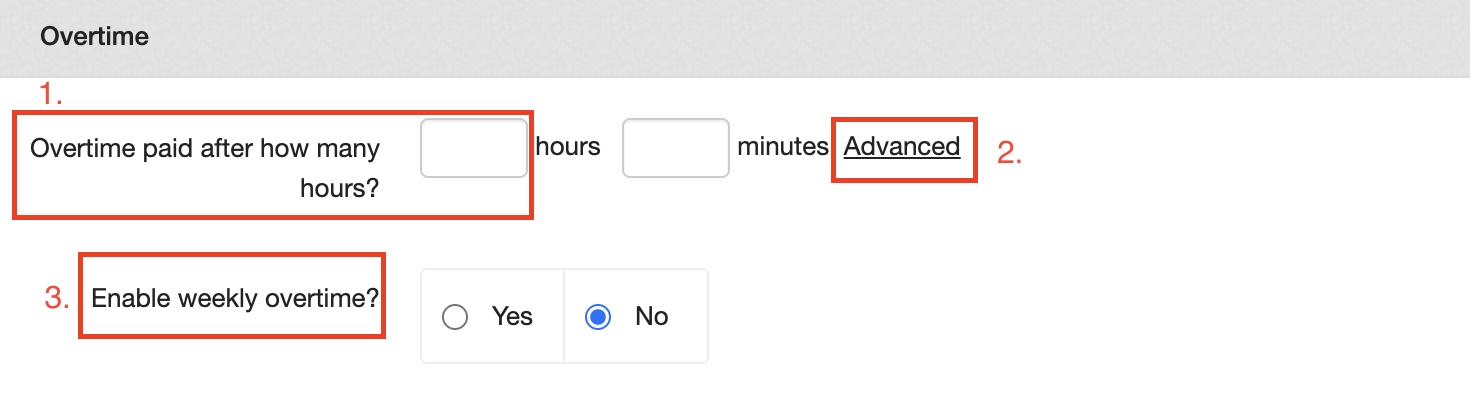shift templates overtime 2