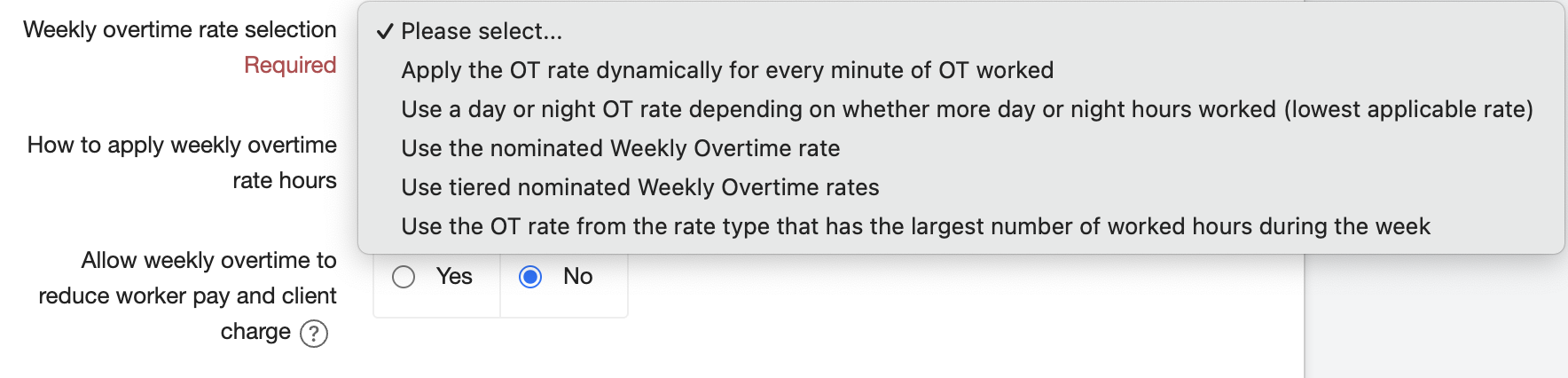shift templates overtime 5