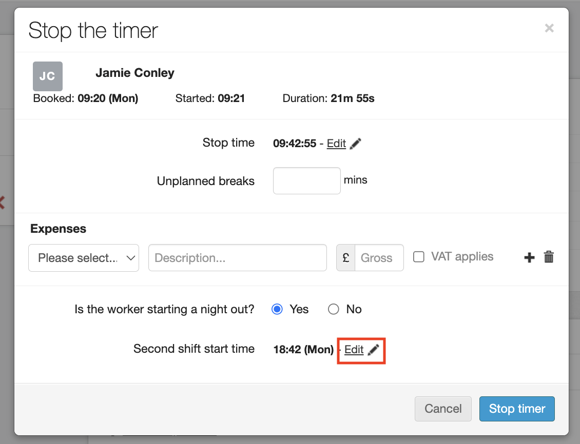stopping shifts night out 4