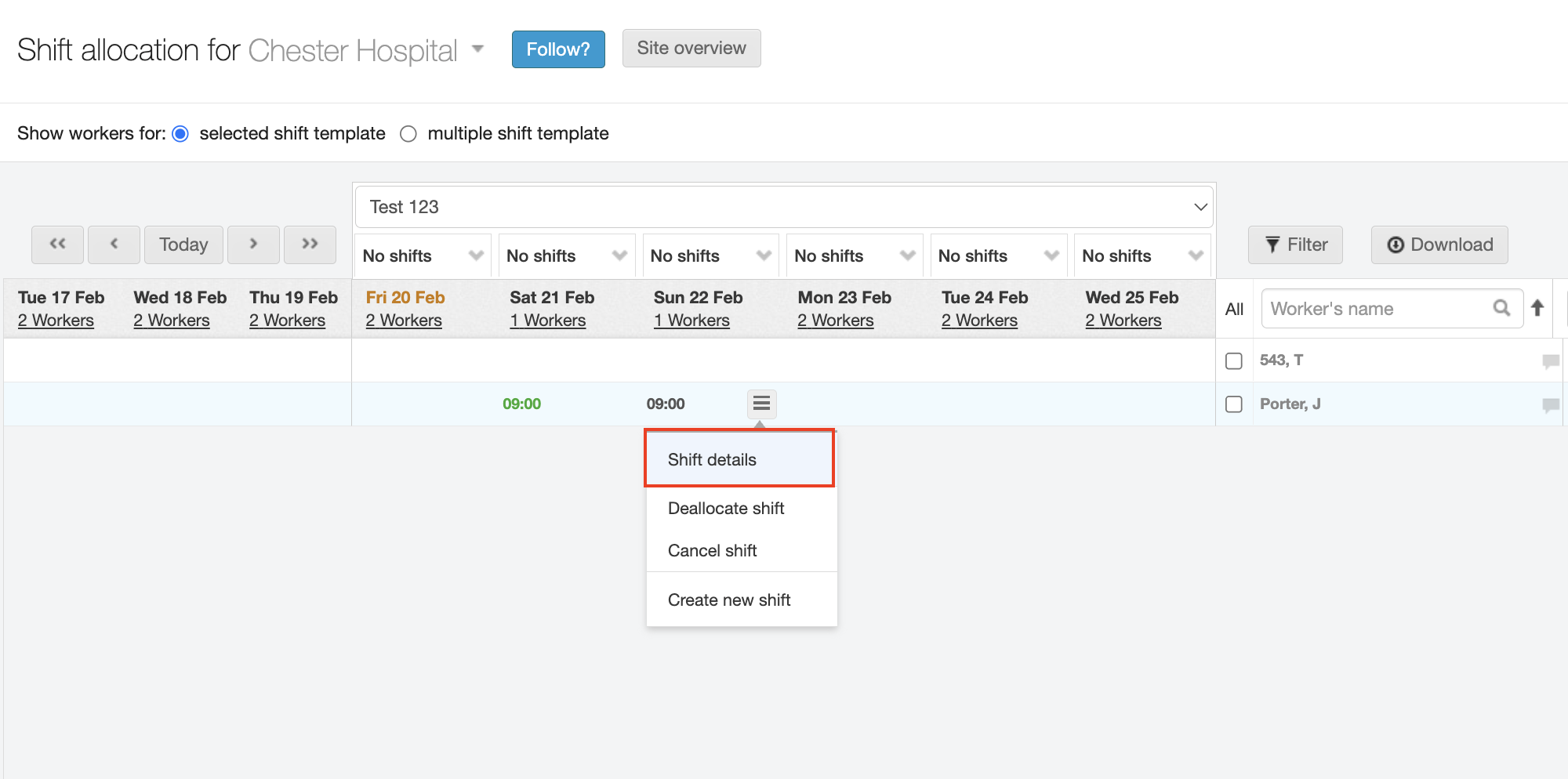 submitting shifts eh 3