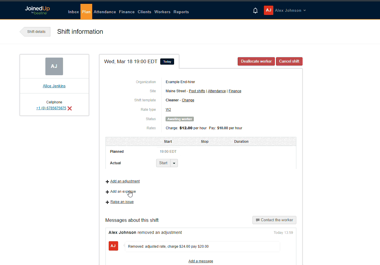 supplier adjustment and expenses 5