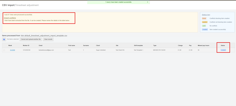 timesheet adjustment importer 6