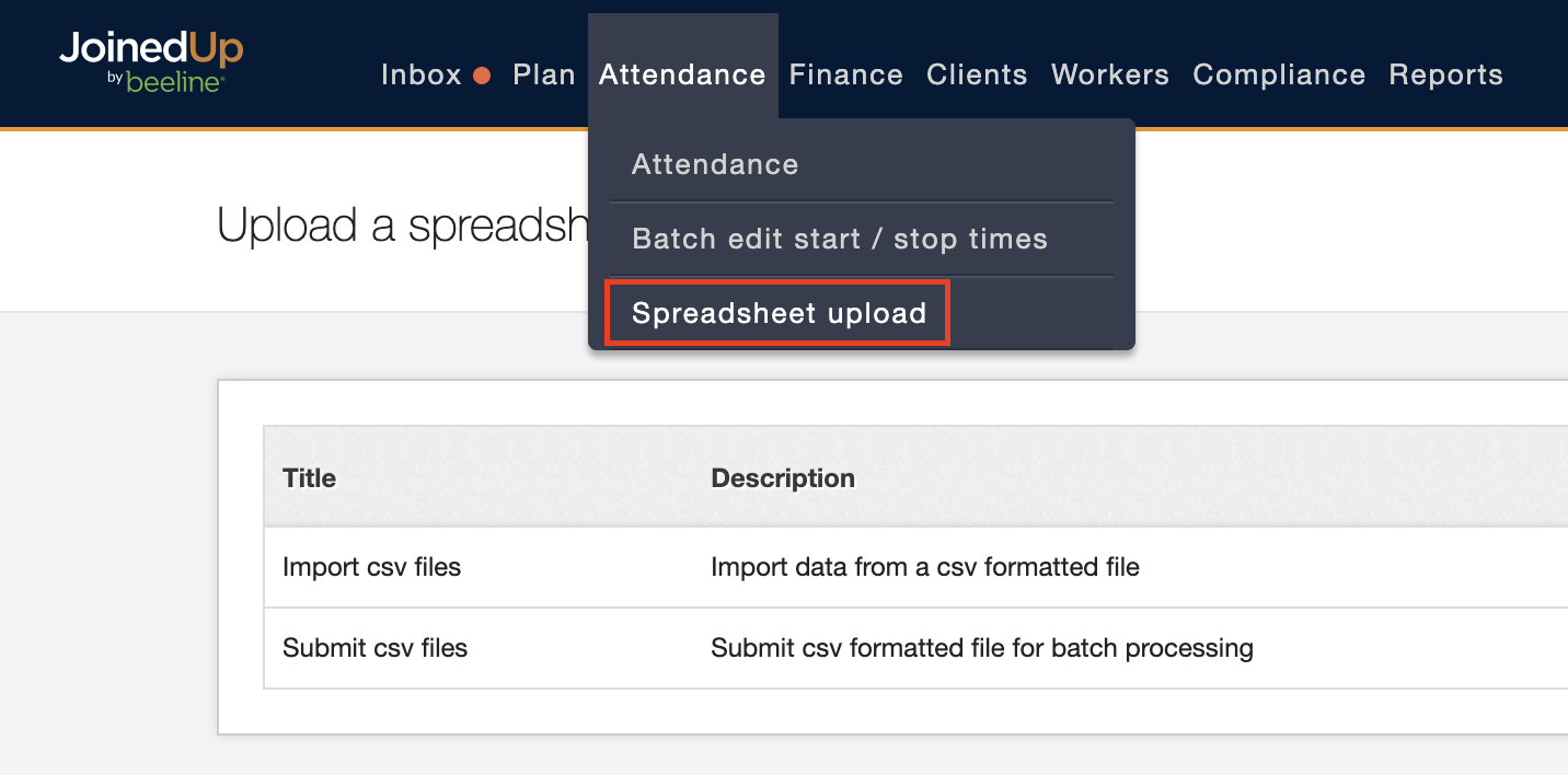 uploading shift adjustments 1