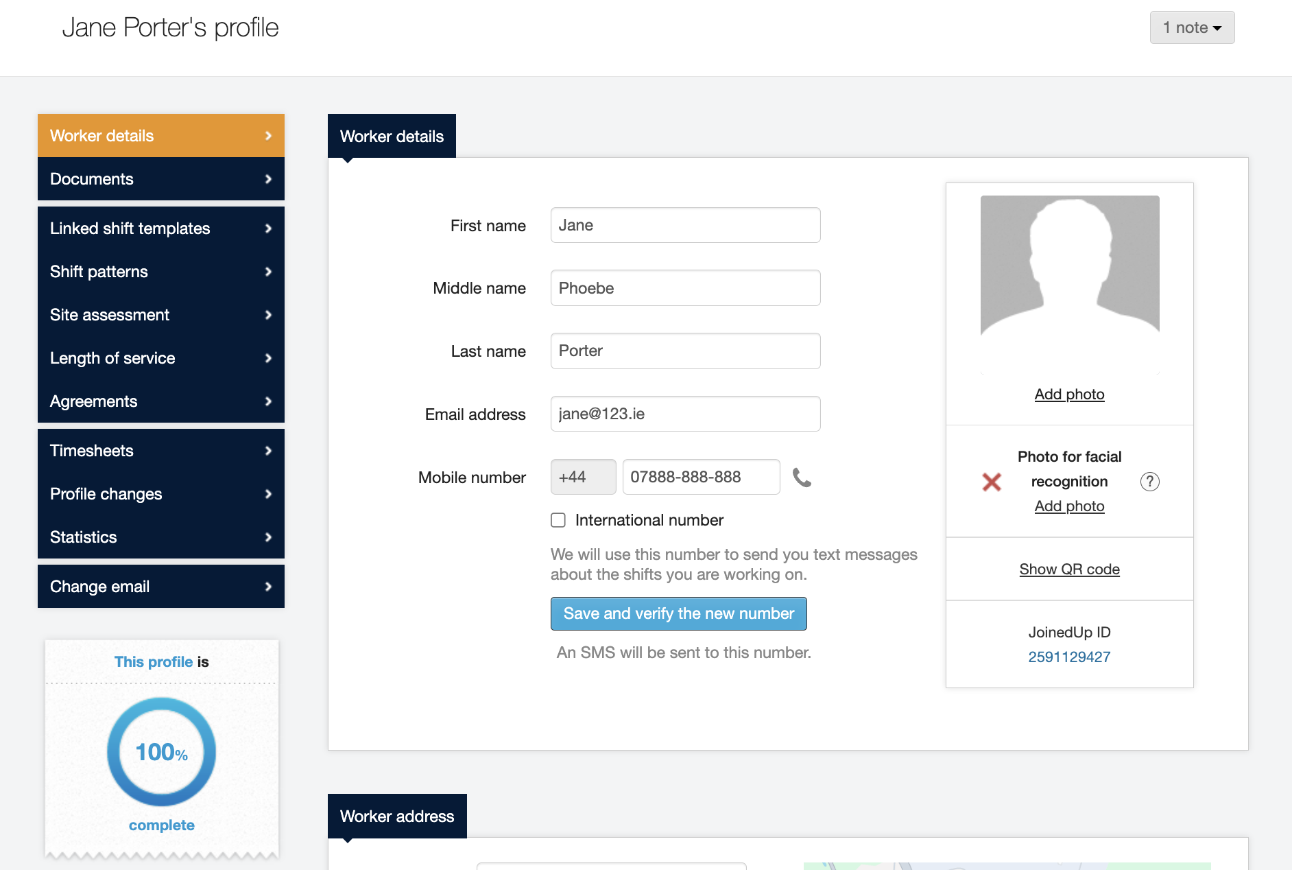 viewing or managing my partner agency workers profiles 4