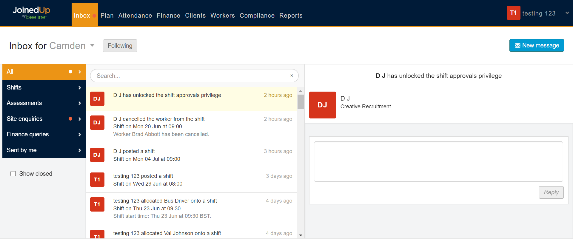 your inbox and sending messages 1